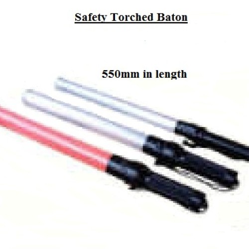 Safety torch baton
